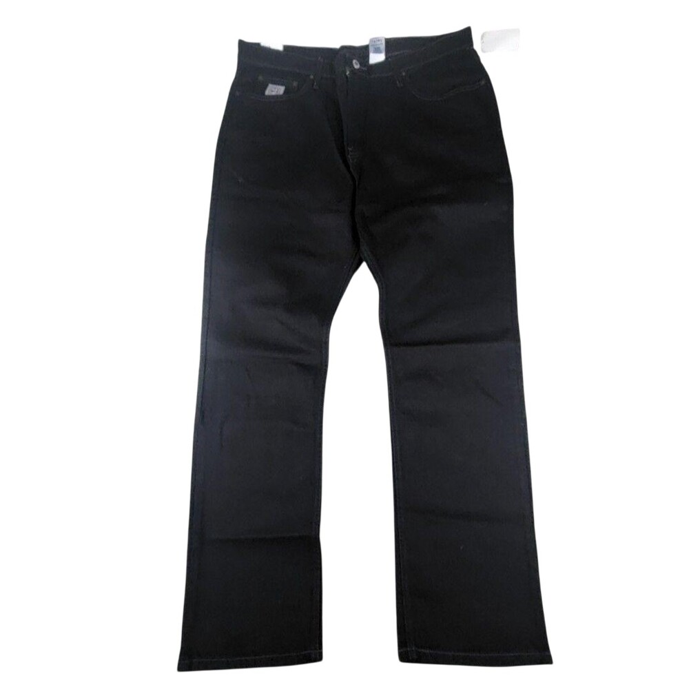 Cinch Silver Label Jeans Mens 40x34 Black Slim Straight Arenaflex Stretch Denim